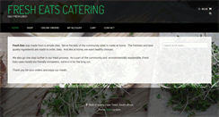 Desktop Screenshot of fresheatscatering.com